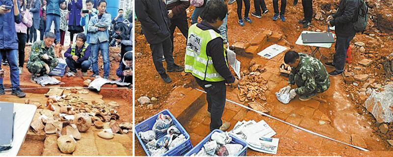 中山大學建食堂疑似挖出漢代古墓 為啥學校總能挖出古墓？